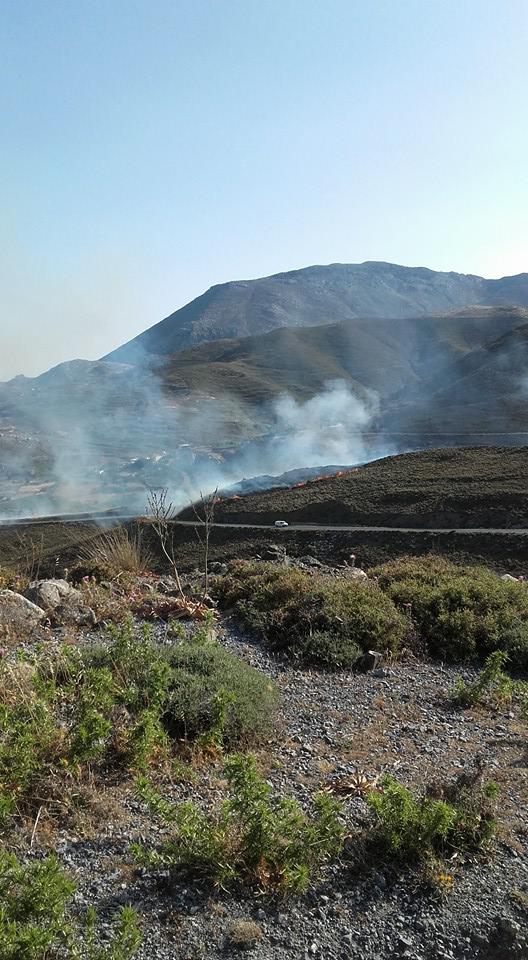 Έναν αέρα να αρπάξει το Χωριό Αμύγδαλος Αστερουσίων μετά από Πυρκαγιά…