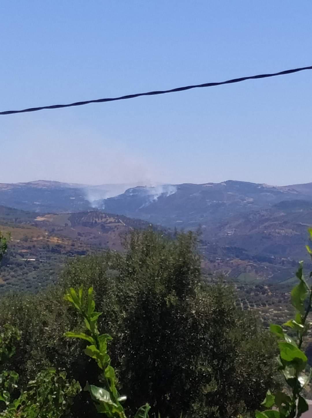 Παραμένει η φωτιά στον Άγιο Θωμά του Δήμου Γόρτυνας