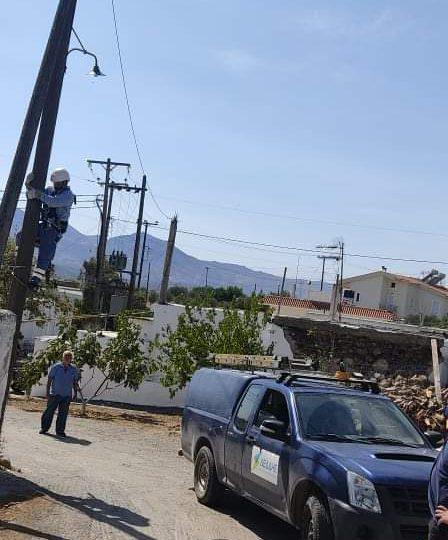 Ακοίμητοι αλλά ακούραστοι οι υπάλληλοι της ΔΕΔΔΗΕ