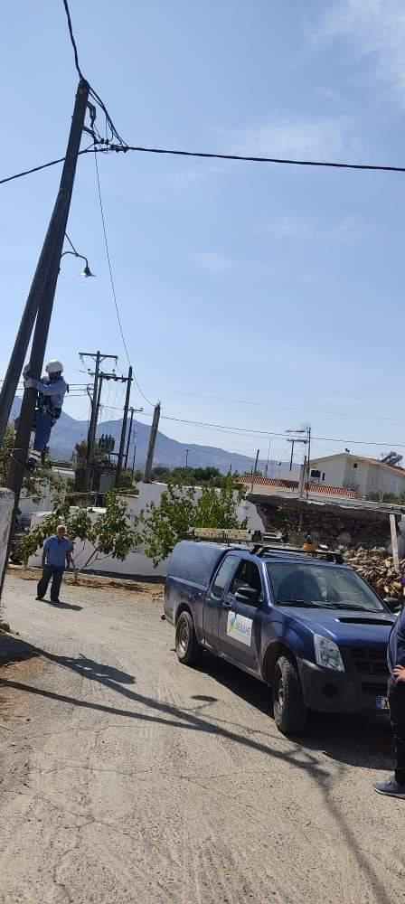 Ακοίμητοι αλλά ακούραστοι οι υπάλληλοι της ΔΕΔΔΗΕ