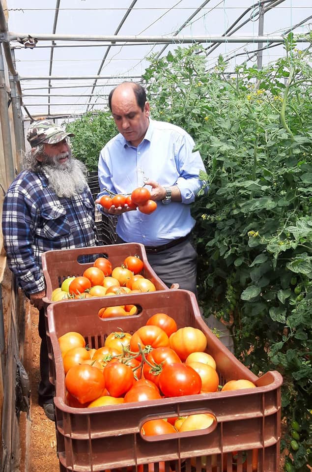 Με αγρότες του Τυμπακίου συναντήθηκe ο Γιώργος Επιτροπάκης